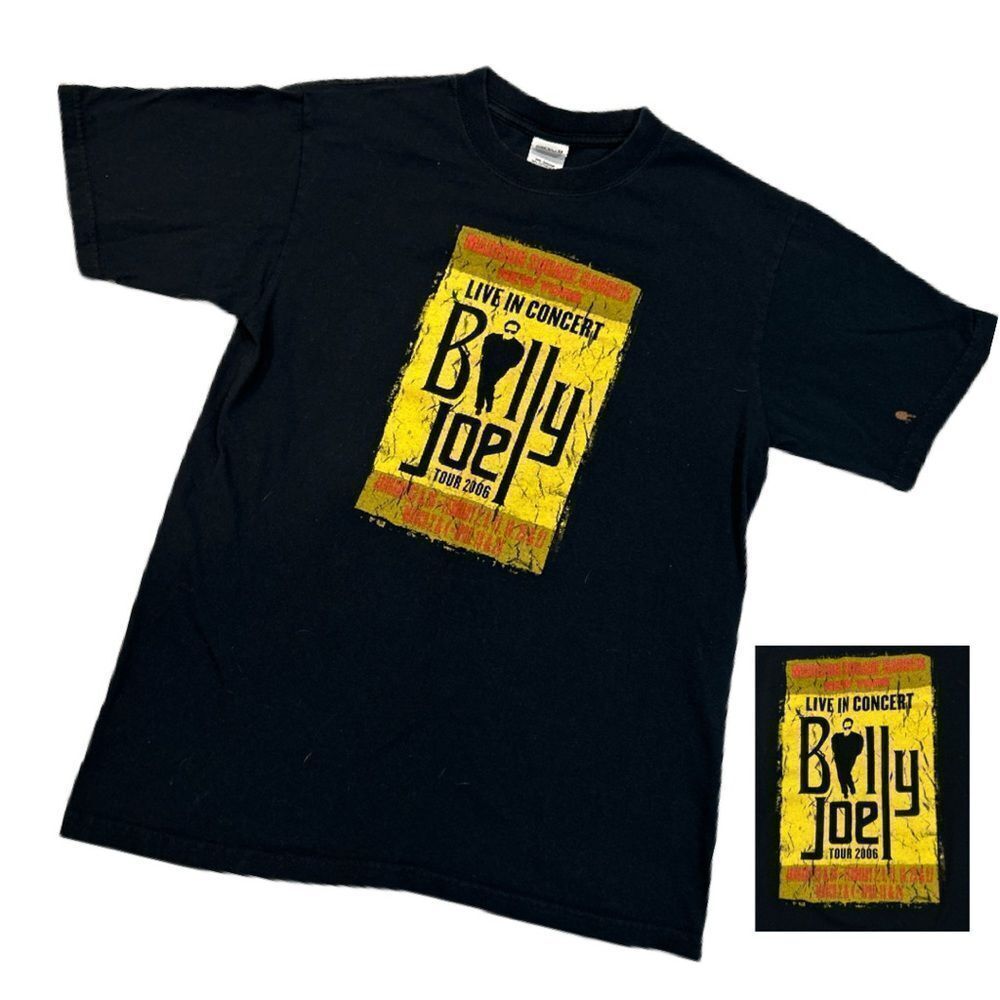 Billy Joel‎ Tour 2006 New York State of Mind Madison Square Garden Tee - Size M